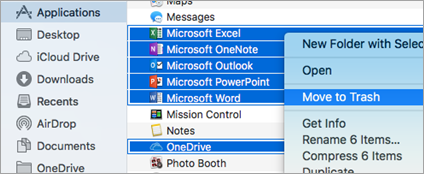 when i move itemf from the junk file in outlook 2016 for mac, it